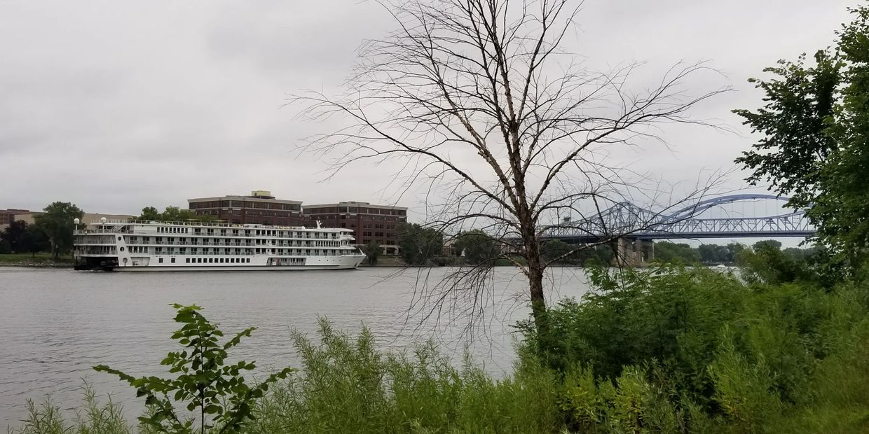 One of the boats that come up from the south during the  summer and fall  months.  