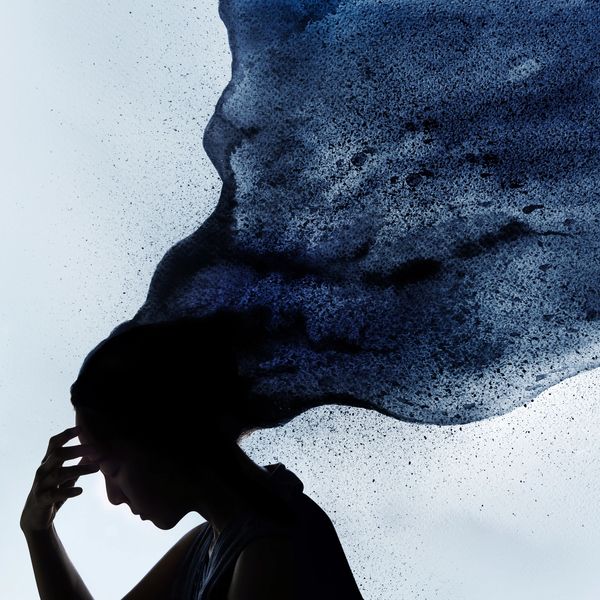 Depression. Clinical psychology, CBT, psychotherapy