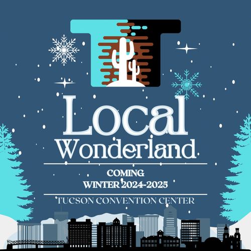 Tucson Trades Indoor Vendor Market Winter Event Flyer 