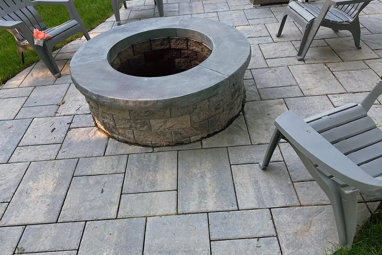 masonry contractor Ansonia CT stone patio retaining wall