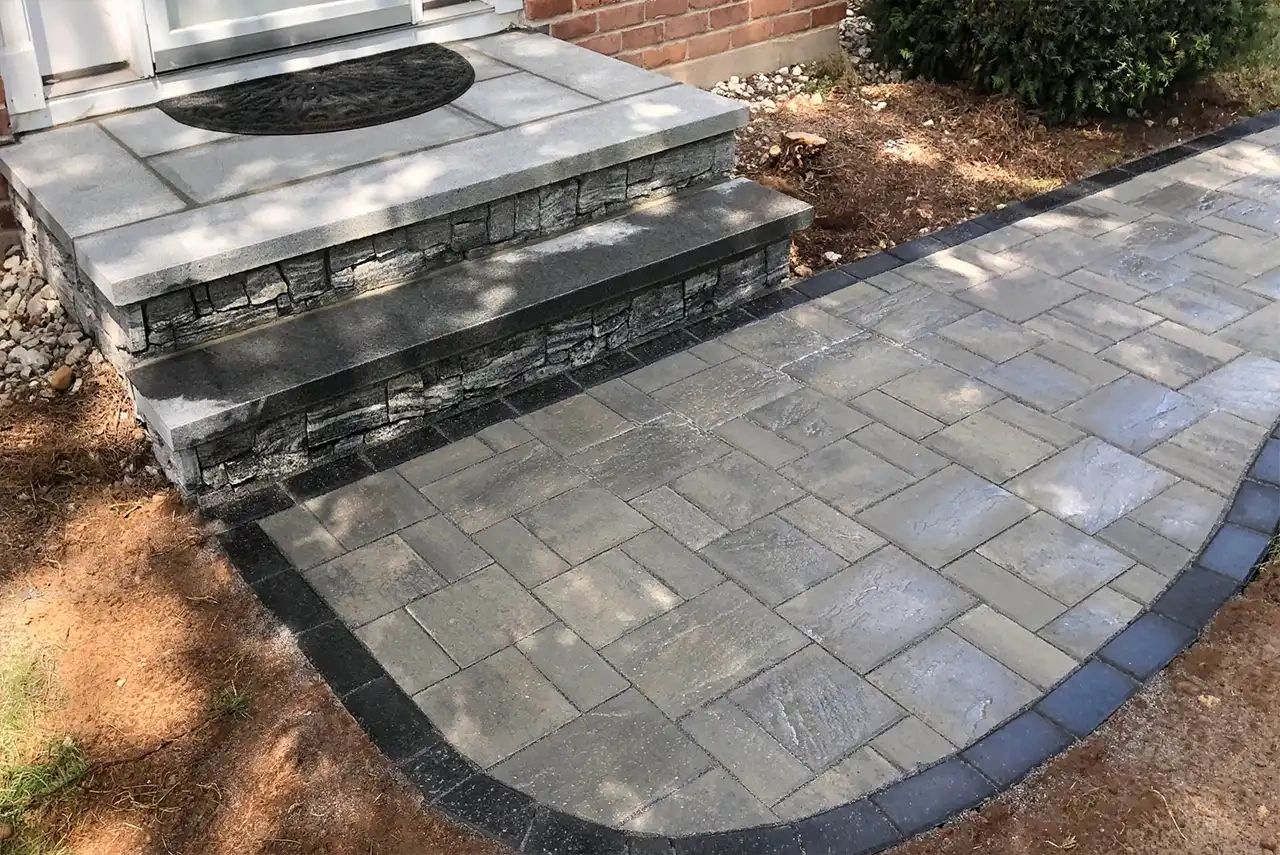 masonry contractor Madison CT coastal stone patio chimney repair