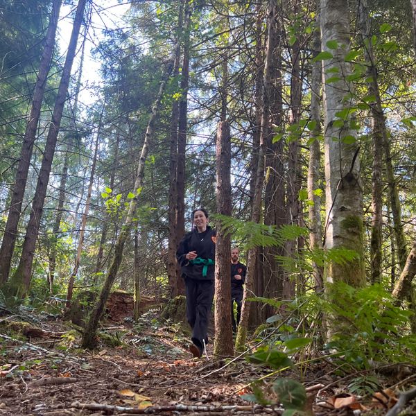 outdoor running trails, obstacle course