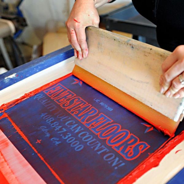 Screen printing , High quality printing result