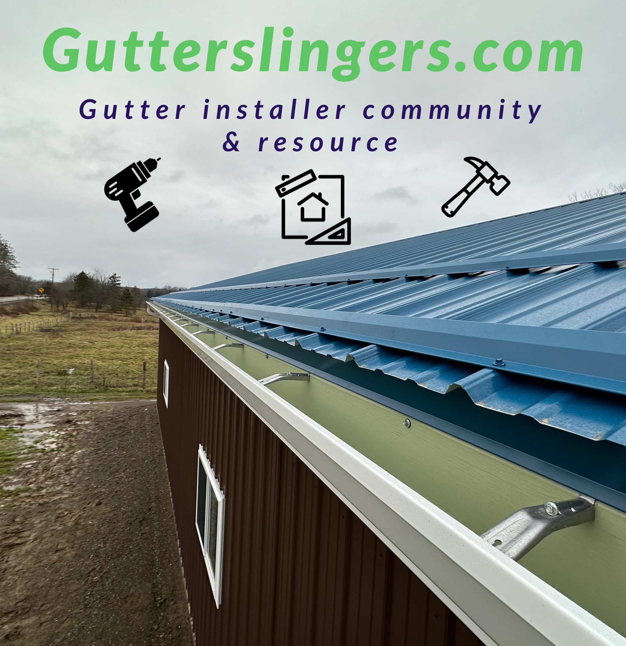 Slanting Gutter Gutter Slingers