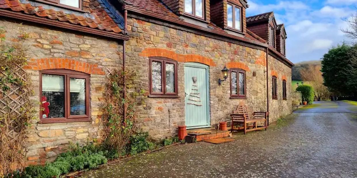 The cottages for accommodation 