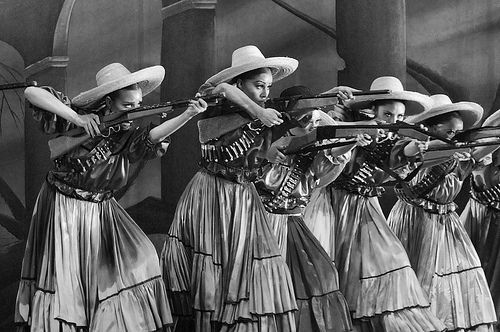 Female fighters during the Mexico Civil War