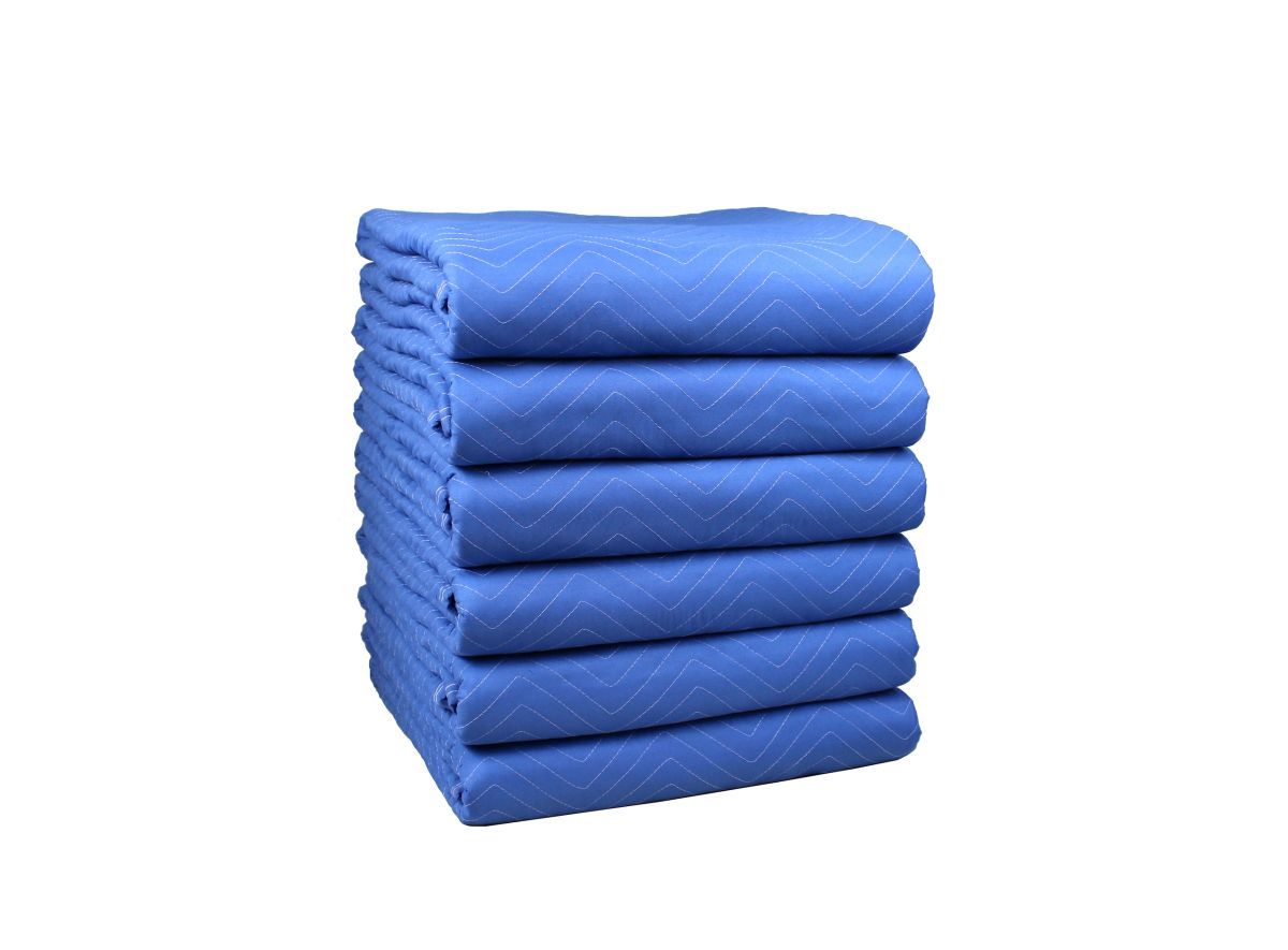 Lot De 10 Couvertures De Déménagement 200x150 Cm - 300 G/m² - Protection Meubles Et Objets Fragiles