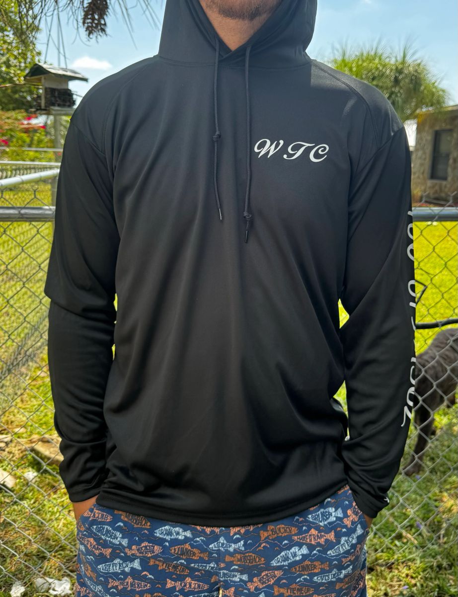 Faded World Wide Fishing Hoodie