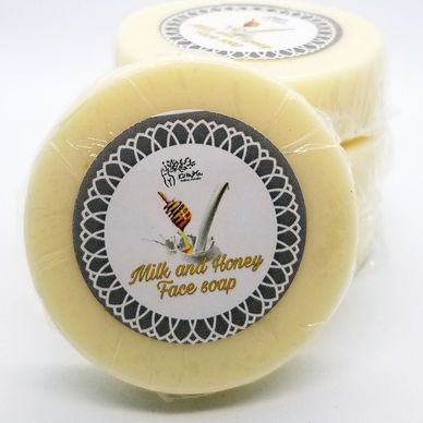 milk and honey face soap