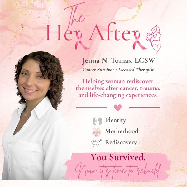 Therapist helping women rediscover themselves after cancer and trauma.