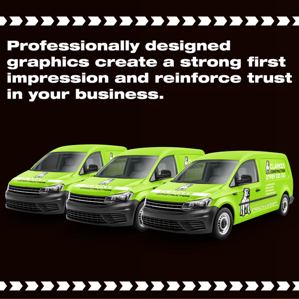 Fleet livery on small company vans