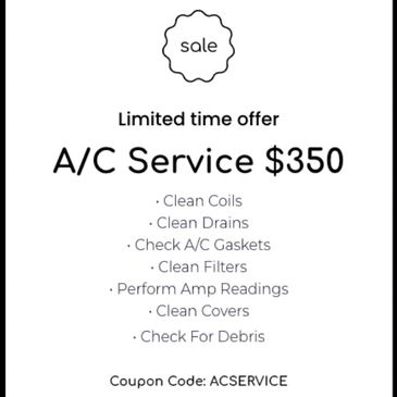 A/C Service Coupon