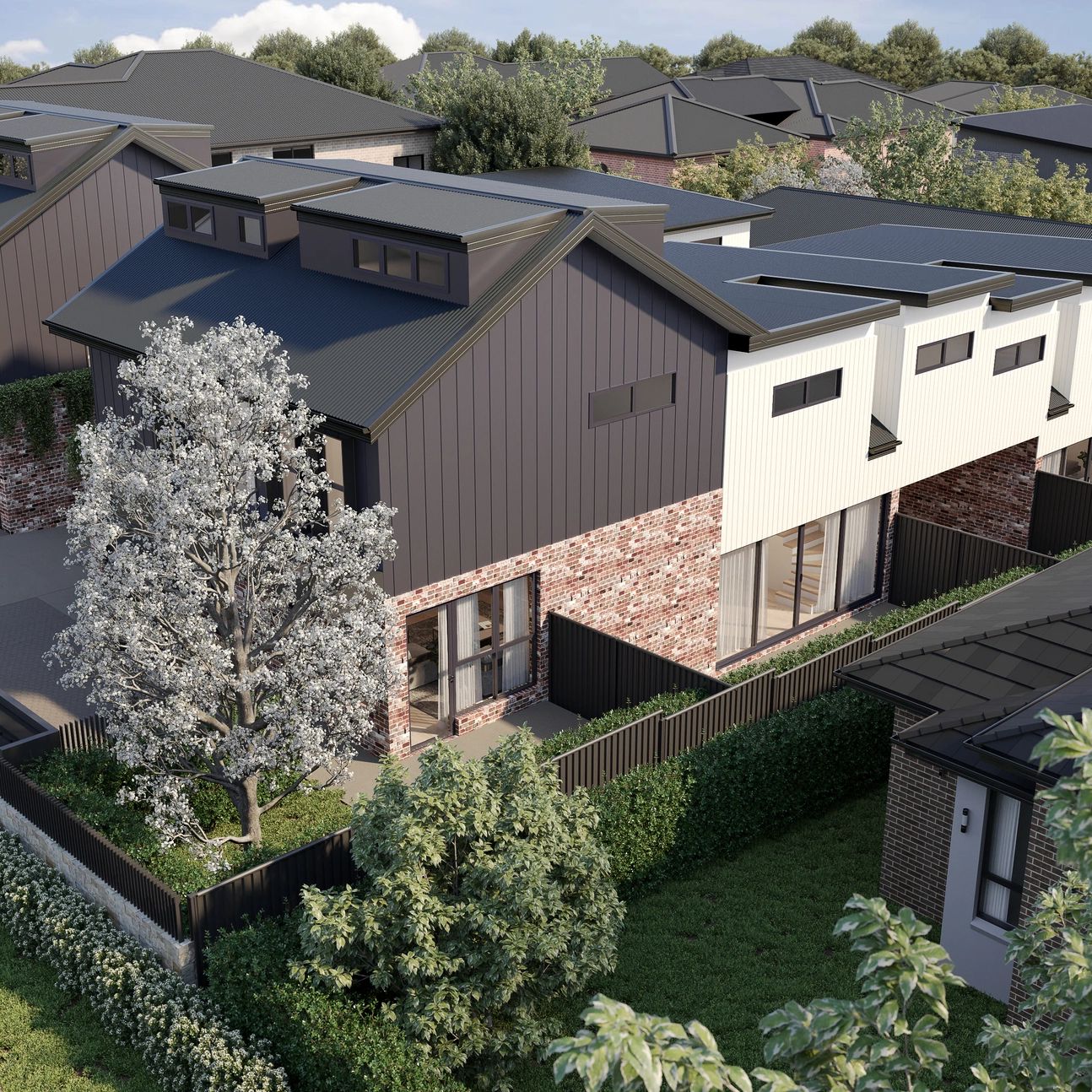 Town house develipment