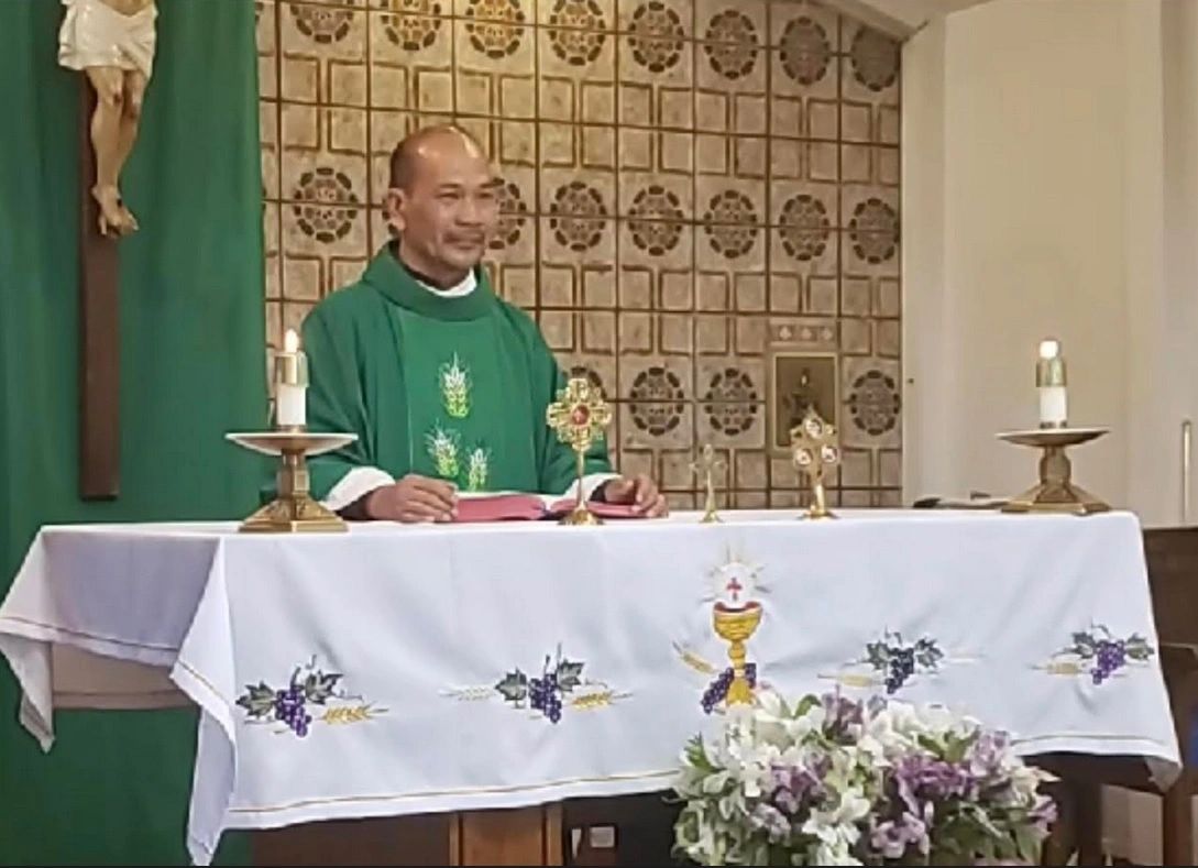 Father Kien Kieu our new Pastor of Sacred Heart Catholic Church of Anza.