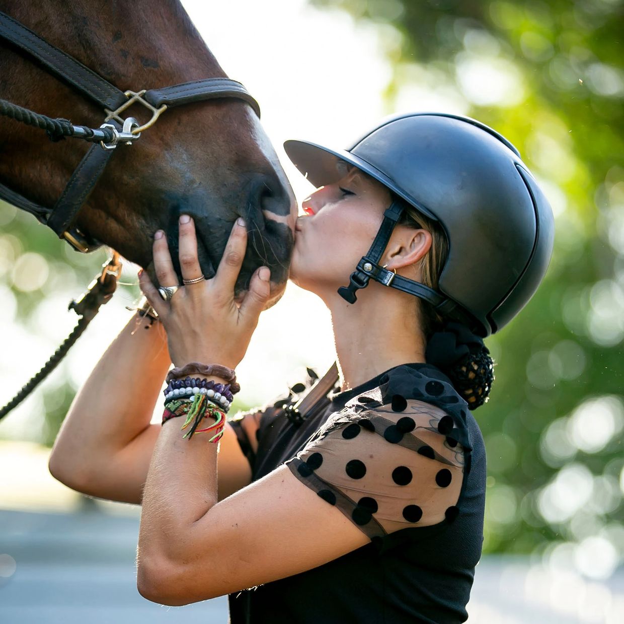 Eleni and HIH's Qlever Freshman in Crossties (Loxahatchee, FL)