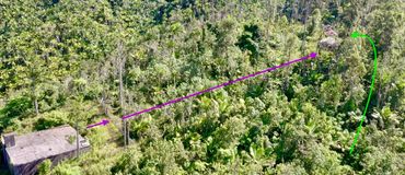 Capture aerial drone photography to search a water base location.