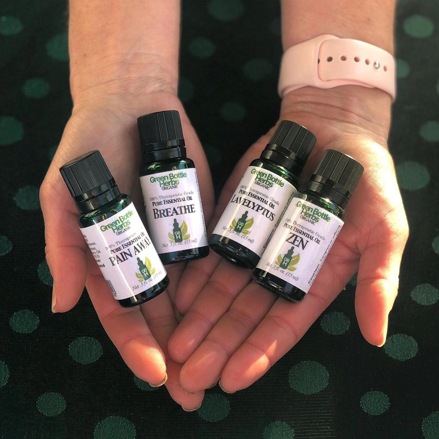 Green Bottle Herbs Herbs, Essential Oils