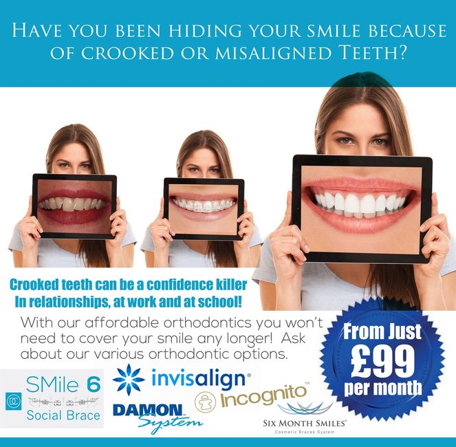 stage payments flexibly over the course of a year with no interest for your orthodontics bournemouth