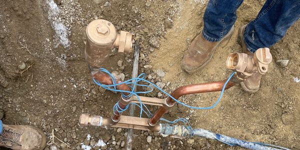 pipe repair, fixed waterline, water meter