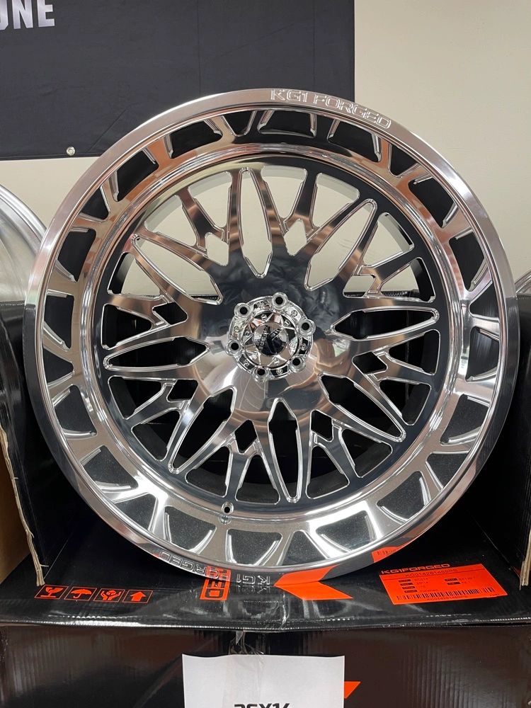 26x14 KG1 Trident Set 6x5.5 Polished