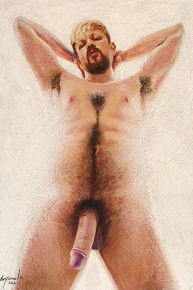 Land of the Free (Self-portrait)
Acrylic on canvas, 5" × 7" (2025)