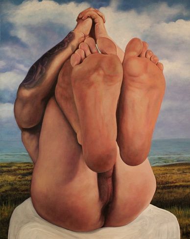 Still-Life
Acrylic on canvas, 16" × 20" (2022)