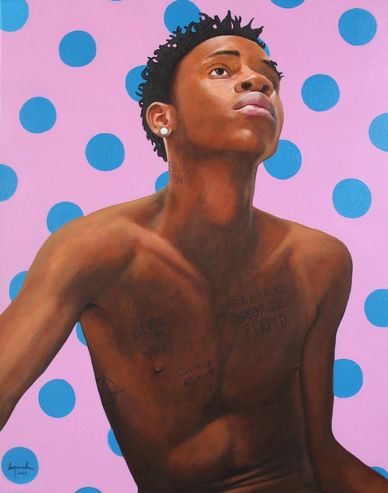 Justice
Acrylic on canvas, 16" × 20" (2021)