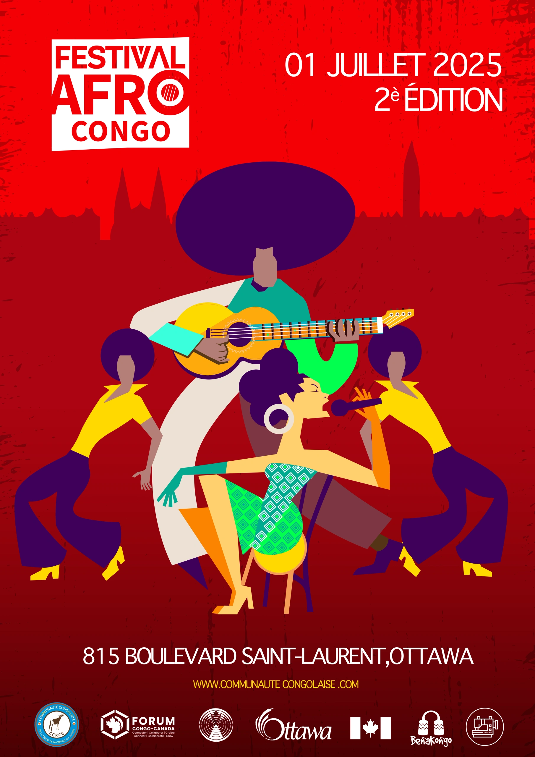 CLÔTURE – FESTIVAL AFROCONGO OTTAWA 2025