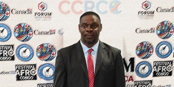 Raymond Kashiba, président du CCRCC, lors d’un événement communautaire afro-congolais au Canada.