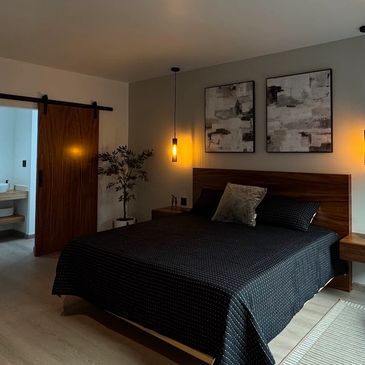 "Contamos con 7 acogedoras habitaciones y 1 suite, diseñadas para ofrecerte la máxima comodidad y de