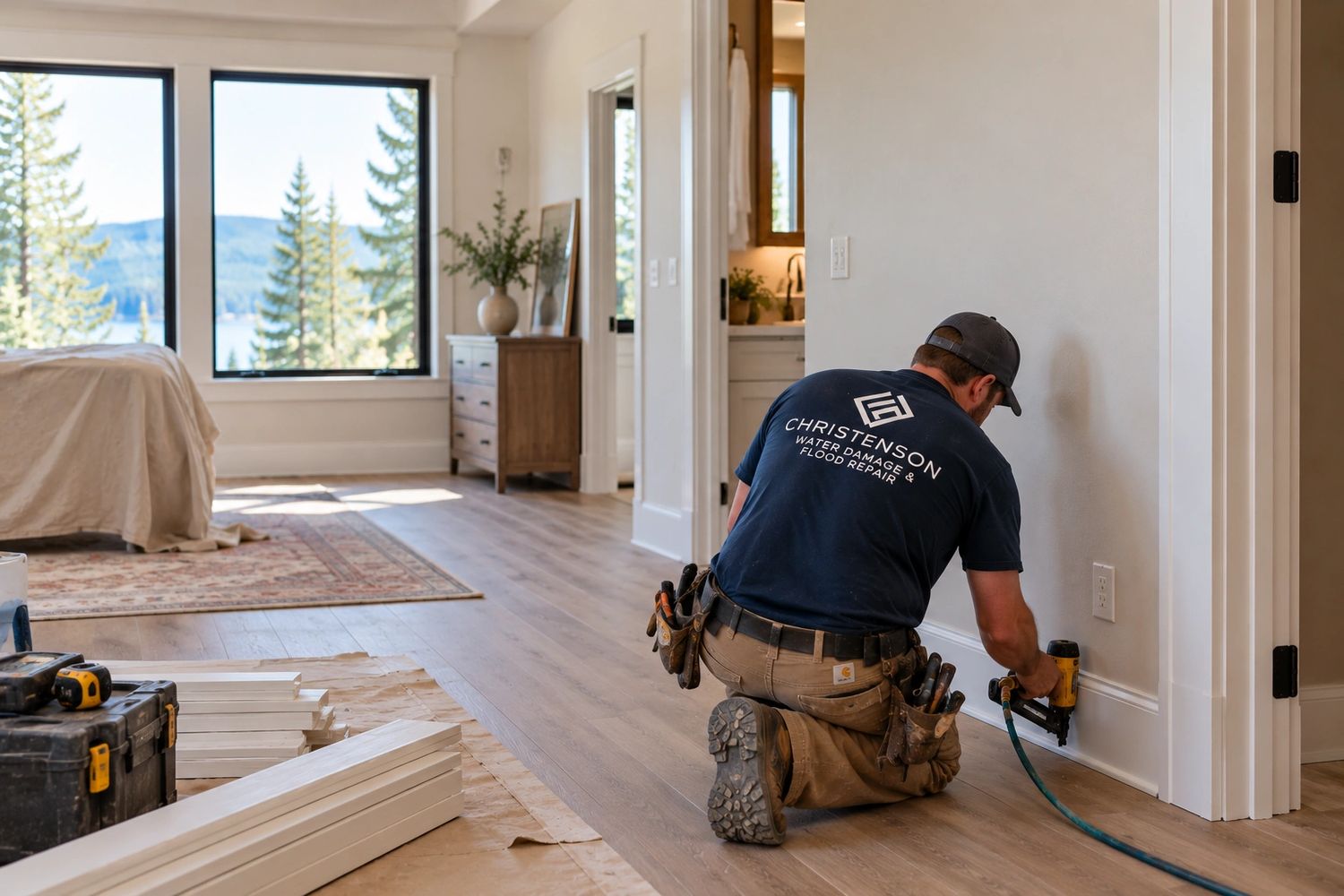Water damage restoration, repair and remediation in Sandpoint Idaho