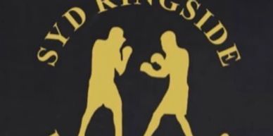Logo of two boxers facing each other with 'SYD RINGSIDE' text.