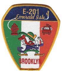 New York City Fire Dept Engine 201 Patch Emerald Isle