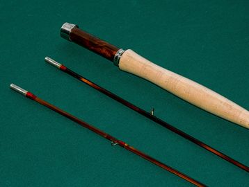 Bamboo Rod handle with two tips