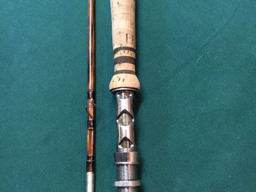 Handcrafted Bamboo Fly Rod with tip