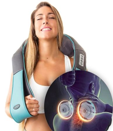 Bally Heated Neck Massage Pillow