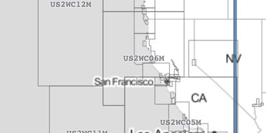 NOAA NOAA ENCs (ENC):
Vector files of chart features and available in S-57 format.

NOAA ENCs suppor