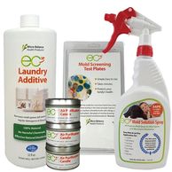 Non-toxic solutions for a moldy home. 