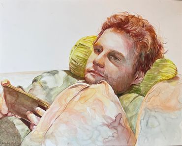 On clapbord 20 x30 cm