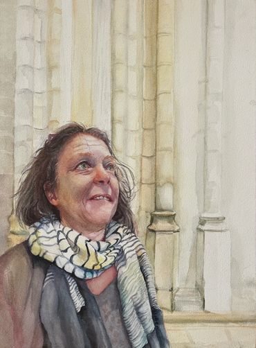 On panel ,30 x 40 cm