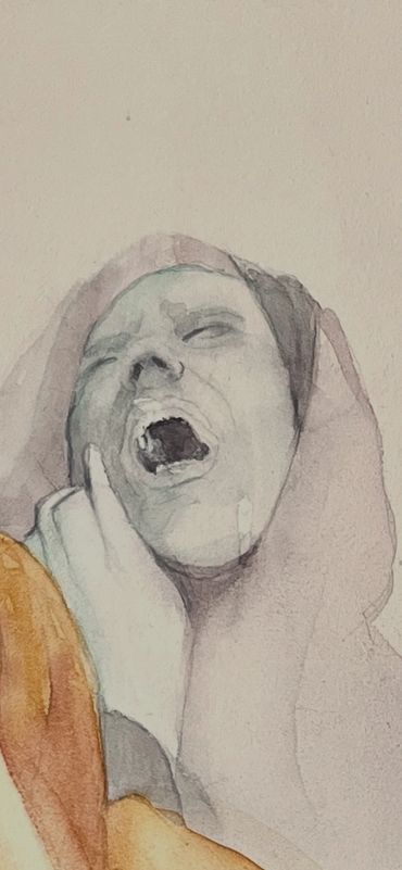 Desperate woman