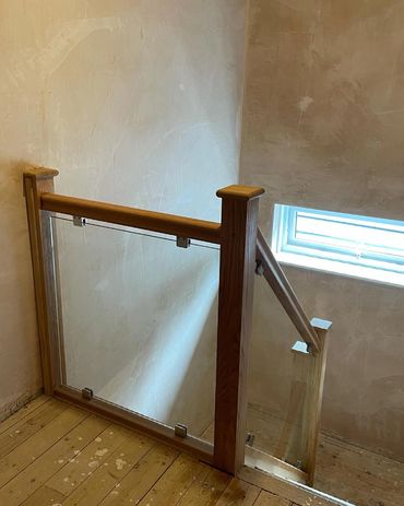 After pictures of a Staircase renovation in Northampton