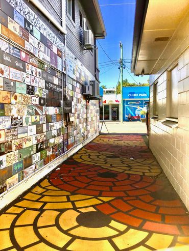 Laneway in Funky Chirn Park