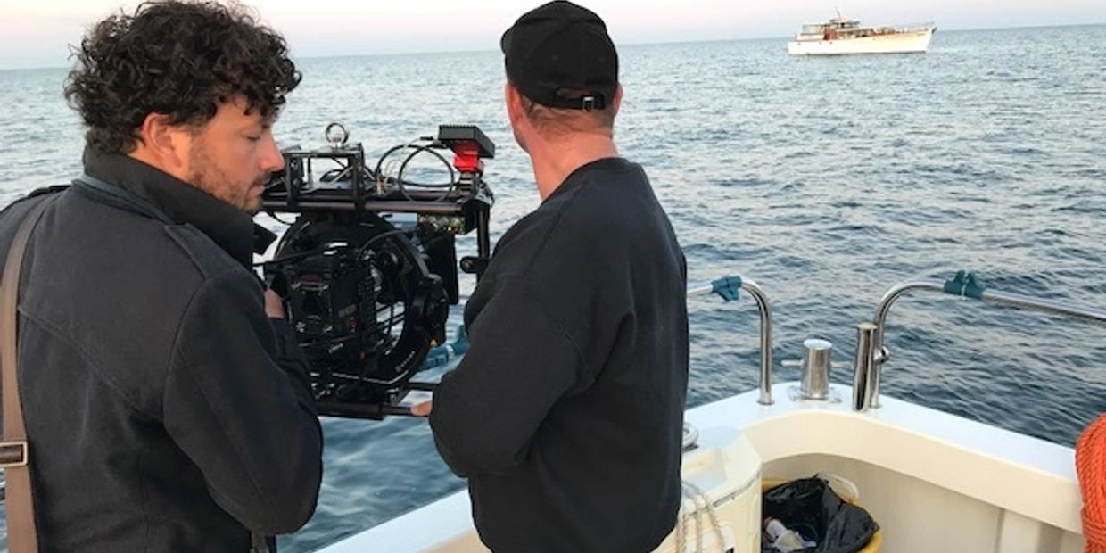 commercial media work onboard seawatch Falmouth Cornwall charter fishing trips technical diving 