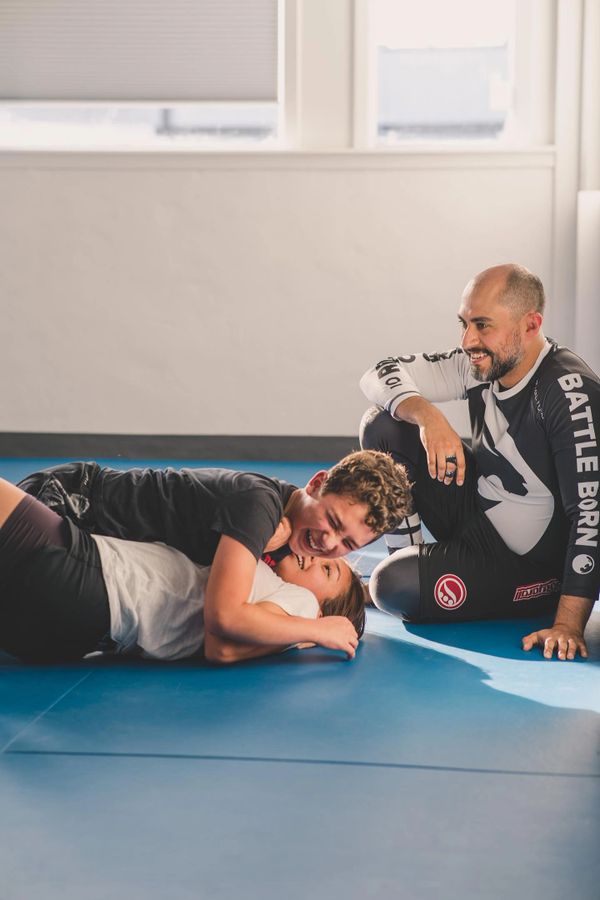 Kids enjoying No Gi Class with our Coach Jose.