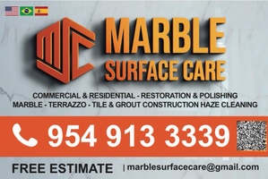 Marble Surface Care