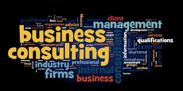 Different words describing what businesses do or need