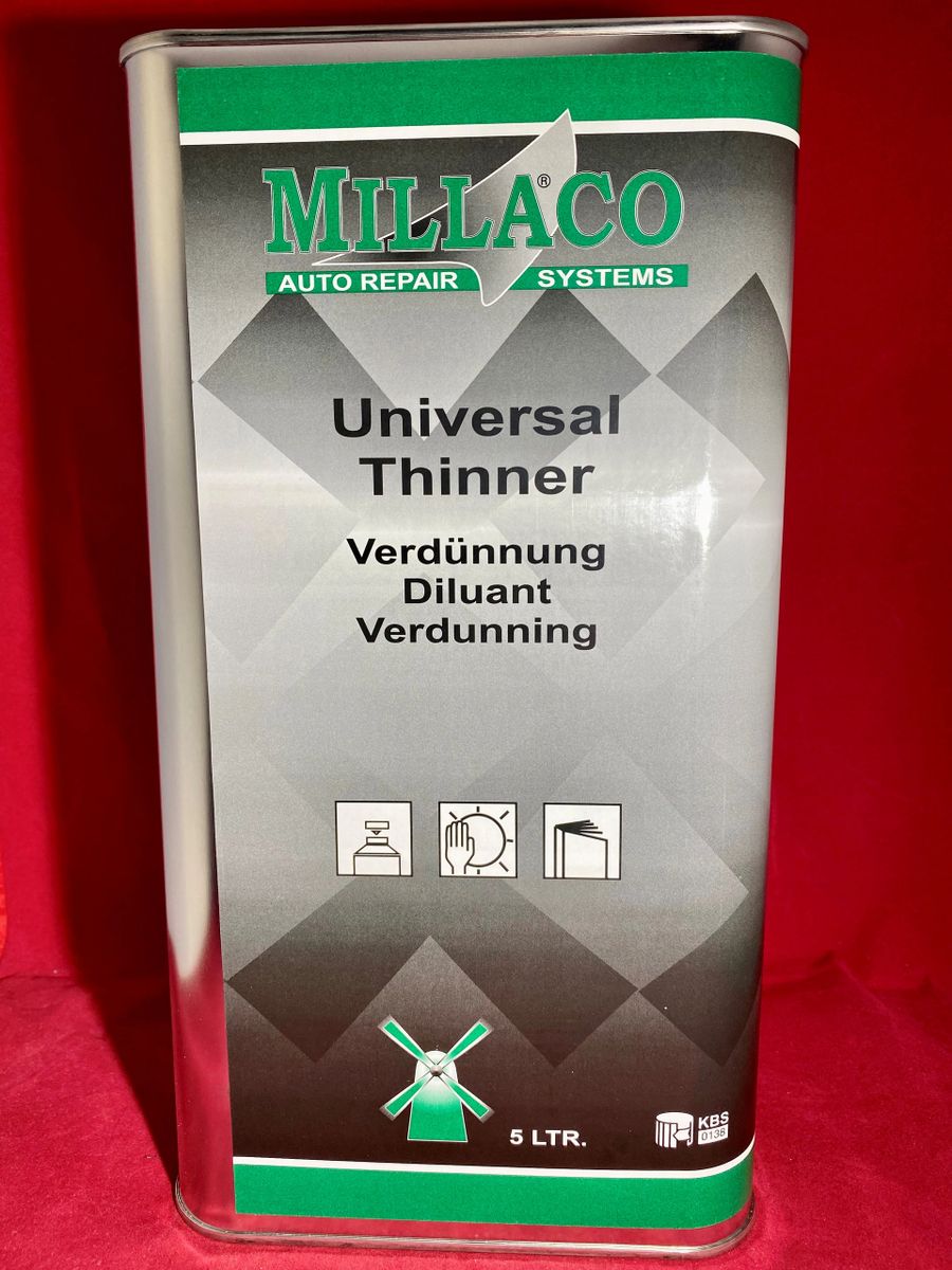 Millaco 5lt Universal 2k Thinner