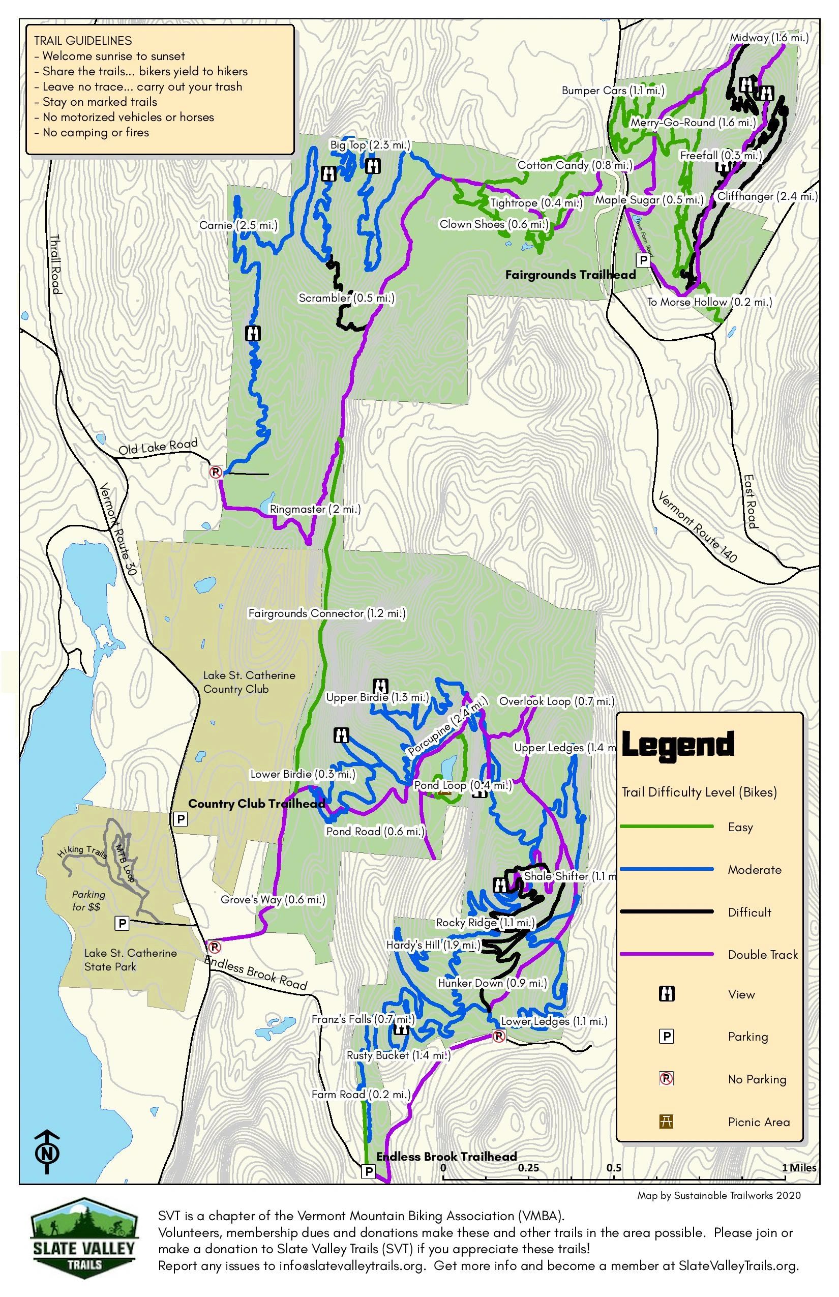 New Trails and Parking: October Update