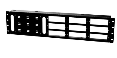 3U-23-9-CM Custom Rackmount Mounting Bracket by Consolidated Circuitworx
